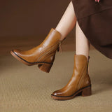 Aurora | Women’s Block-Heel Ankle Boots
