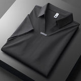 Brooker | Men’s Cotton-Silk Blend Polo