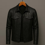Delviera | Men’s Premium Rider Leather Jacket