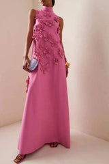 Florielle | Women’s 3D Floral Maxi Dress