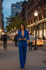 Virella | Women’s Tailored Blazer & Wide-Leg Trouser Set