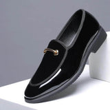 Lusso | Men’s Patent Leather Loafers