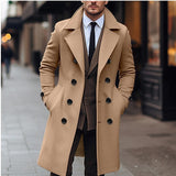 Maxino | Men’s Double-Breasted Overcoat