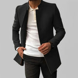 Corvin | Men’s Minimal Buttoned Winter Coat