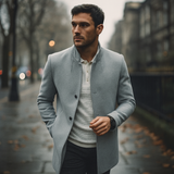 Corvin | Men’s Minimal Buttoned Winter Coat