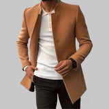 Corvin | Men’s Minimal Buttoned Winter Coat