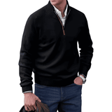 Orvie | Men’s Luxury Cashmere Zip Sweater