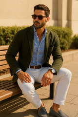 Randolph | Men’s Classic Notched Lapel Blazer