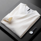 Santiago | Men’s Wool-Cashmere V-Neck Sweater