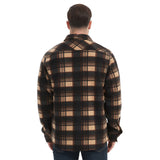Sherpa Lined Overshirt Jacket for Men and Women | Cozy Brushed Fleece Layering Piece