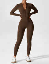Aurex | Women’s Sculpting Zip Jumpsuit