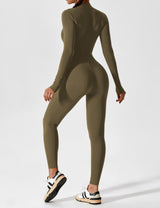 Aurex | Women’s Sculpting Zip Jumpsuit