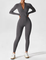 Aurex | Women’s Sculpting Zip Jumpsuit