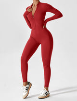 Aurex | Women’s Sculpting Zip Jumpsuit